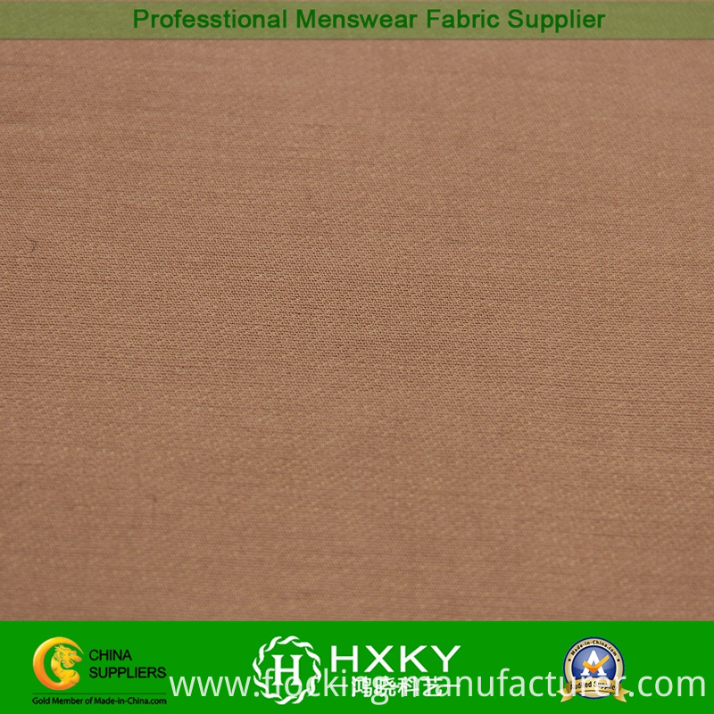 Polyester with Cotton Blend Spandex Fabric in Two-Tone for Blazer